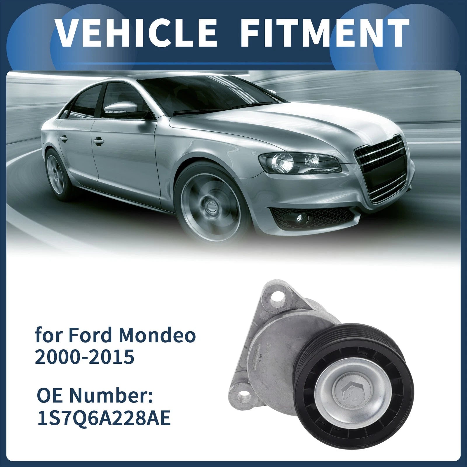 Belt Tensioner OEM Replacement for Ford Mondeo (2000–2015)