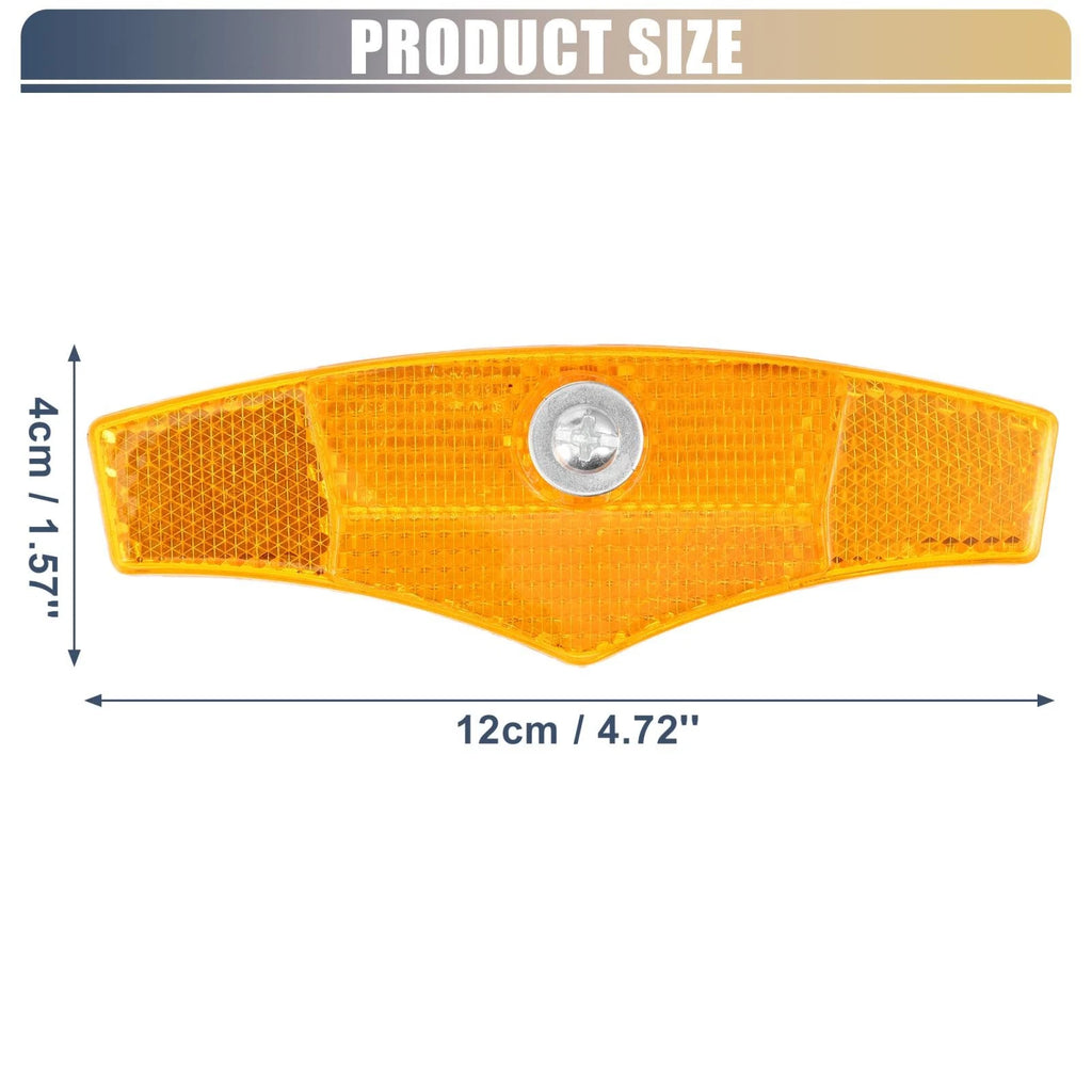 4pcs Bicycle Wheel Rim Reflector Reflective Accessories for Universal Fit (2000–2025)