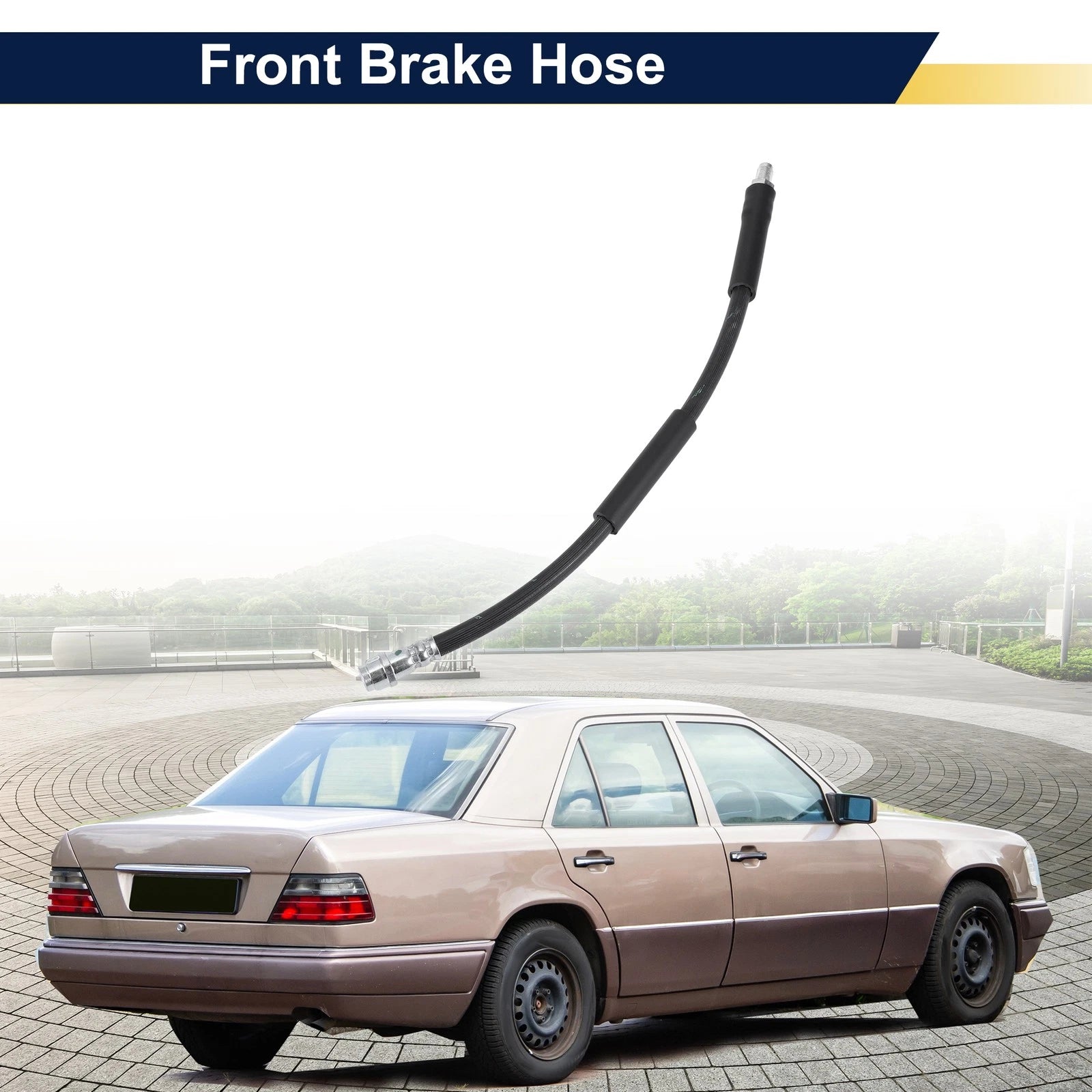 Front Brake Hose for Mercedes-Benz E-Class Brake Hydraulic Hose (2002–2009)