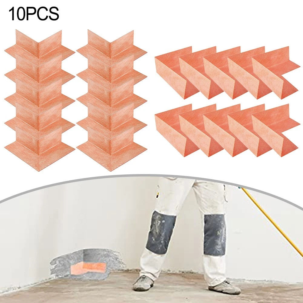 Perfect Fit Bathroom Corner Shelf - No Cutting, Right Angle Design