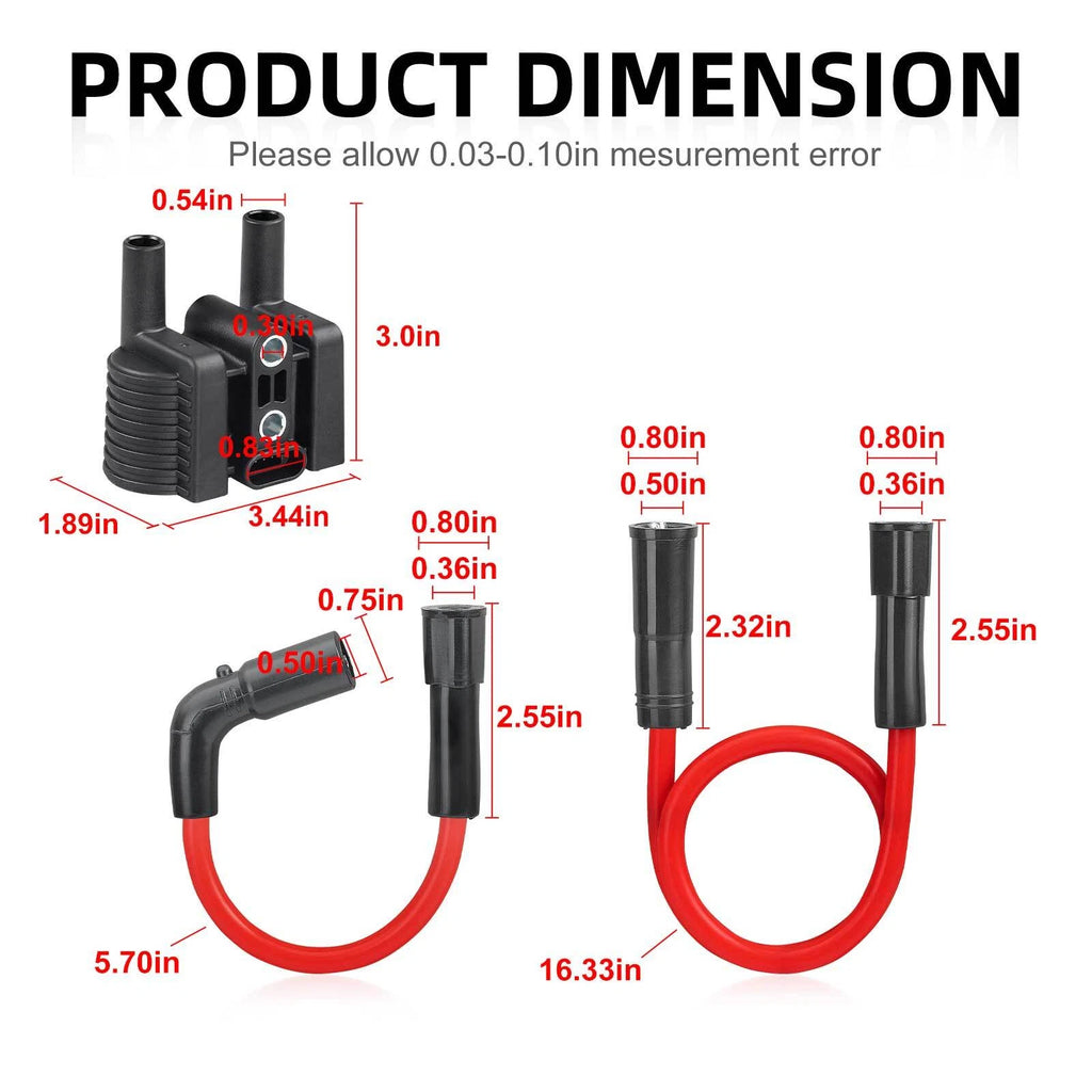 Ignition Coil Set for Harley Sportster 1200 (2010–2023)