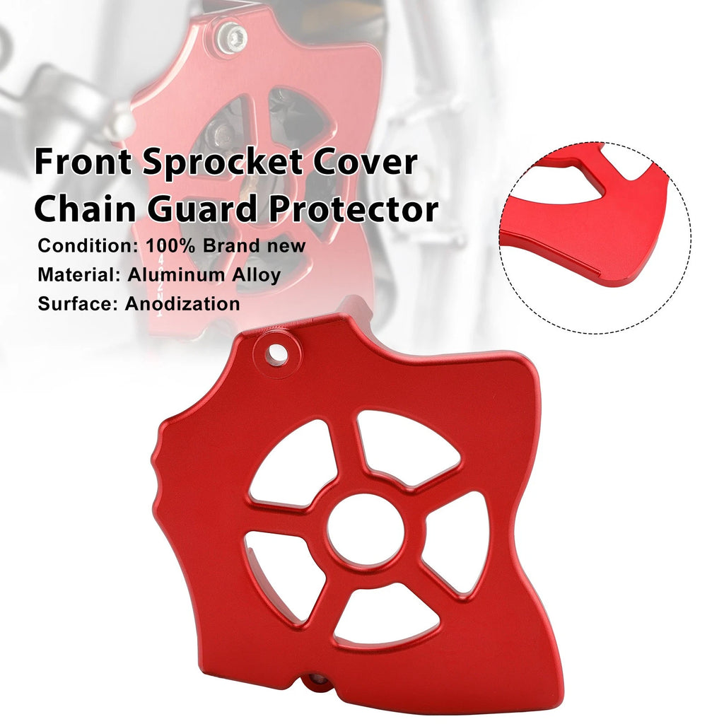 Front Sprocket Cover Chain Guard for Honda XR650L (1993–2025) Red