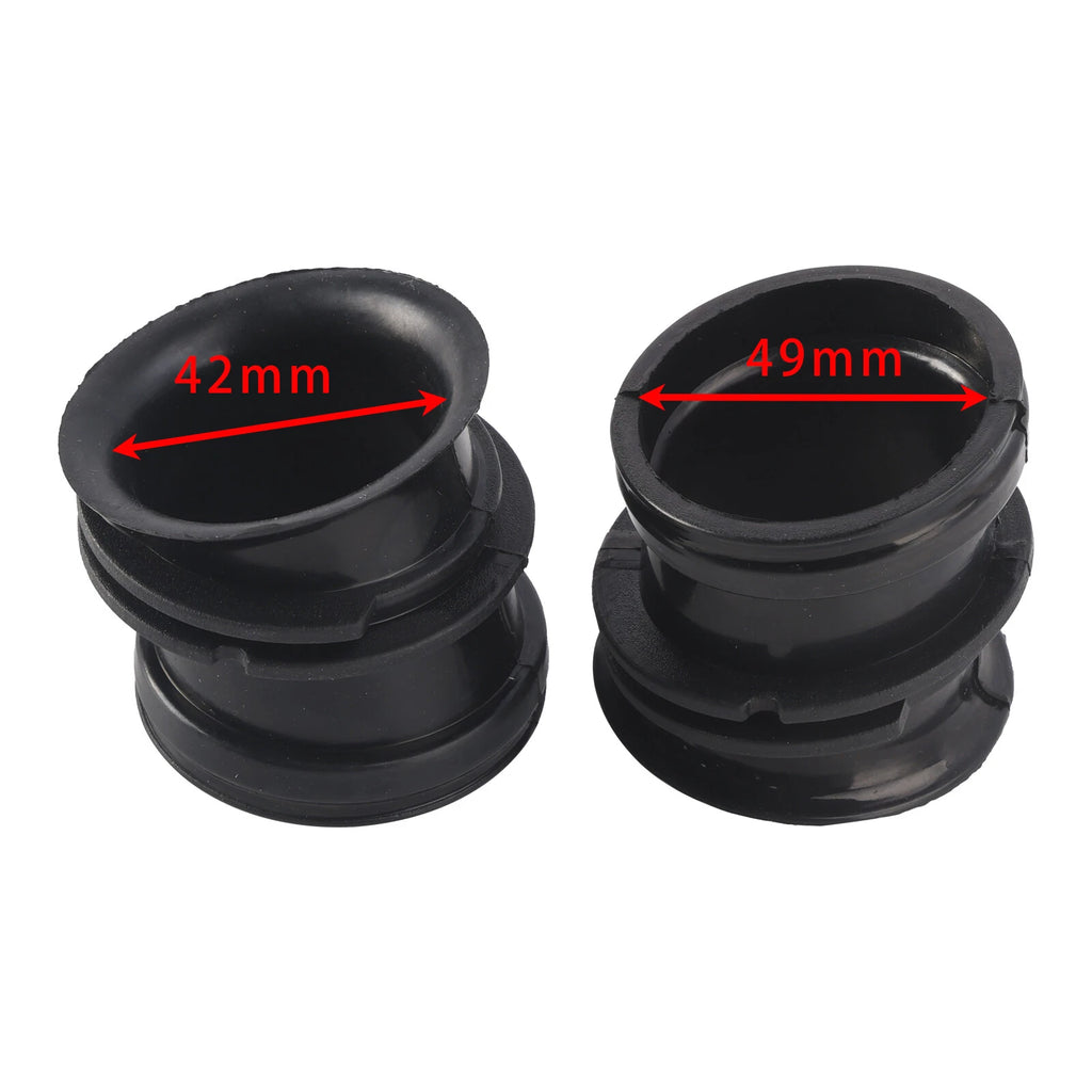 Set of 4 Intake Airbox Boots 14073-1211 for Kawasaki ZL 600 ZR 550 750 (1984–1990)