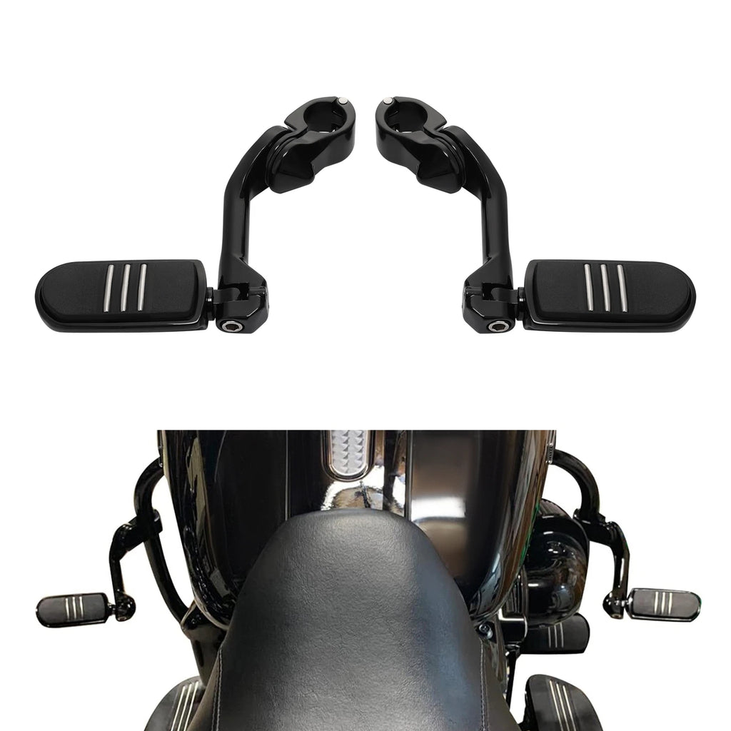 1-1/4" Angled Foot Pegs for Harley (Fitment Specific Years)