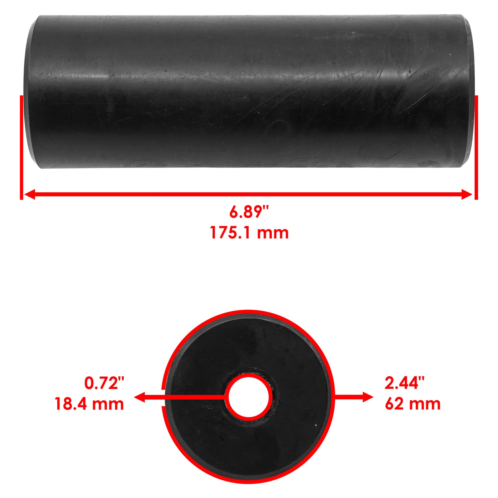 Deck Wheel Roller Replacement for John Deere 300 312 314 316 (1967–1970)