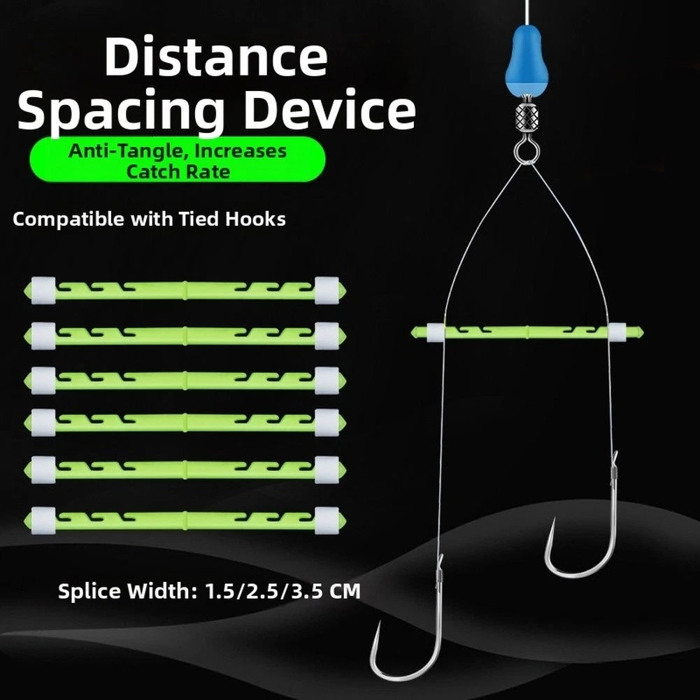 Adjustable Hook Separator for Fishing Gear (15mm to 35mm Spacing)