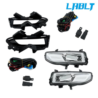 2X Fog Lights with Bezel Harness & Switch for Nissan Versa (2023–2025)