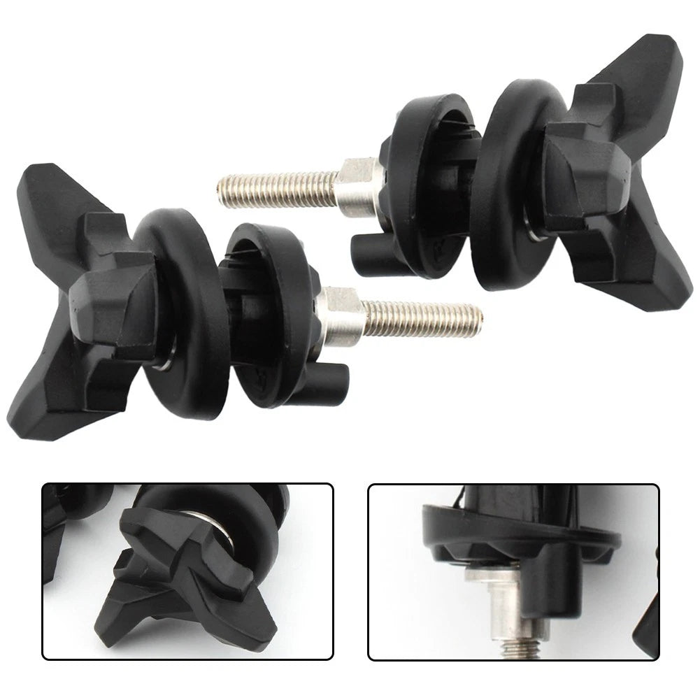 Windshield Screen Lock Adjustment Screw and Clamp Set for BMW Motorcycle