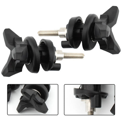 Windshield Screen Lock Adjustment Screw and Clamp Set for BMW Motorcycle