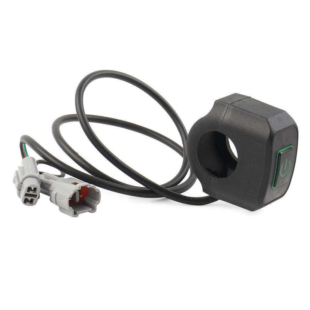 Headlight On/Off Button Switch Connector for Sur Ron Green
