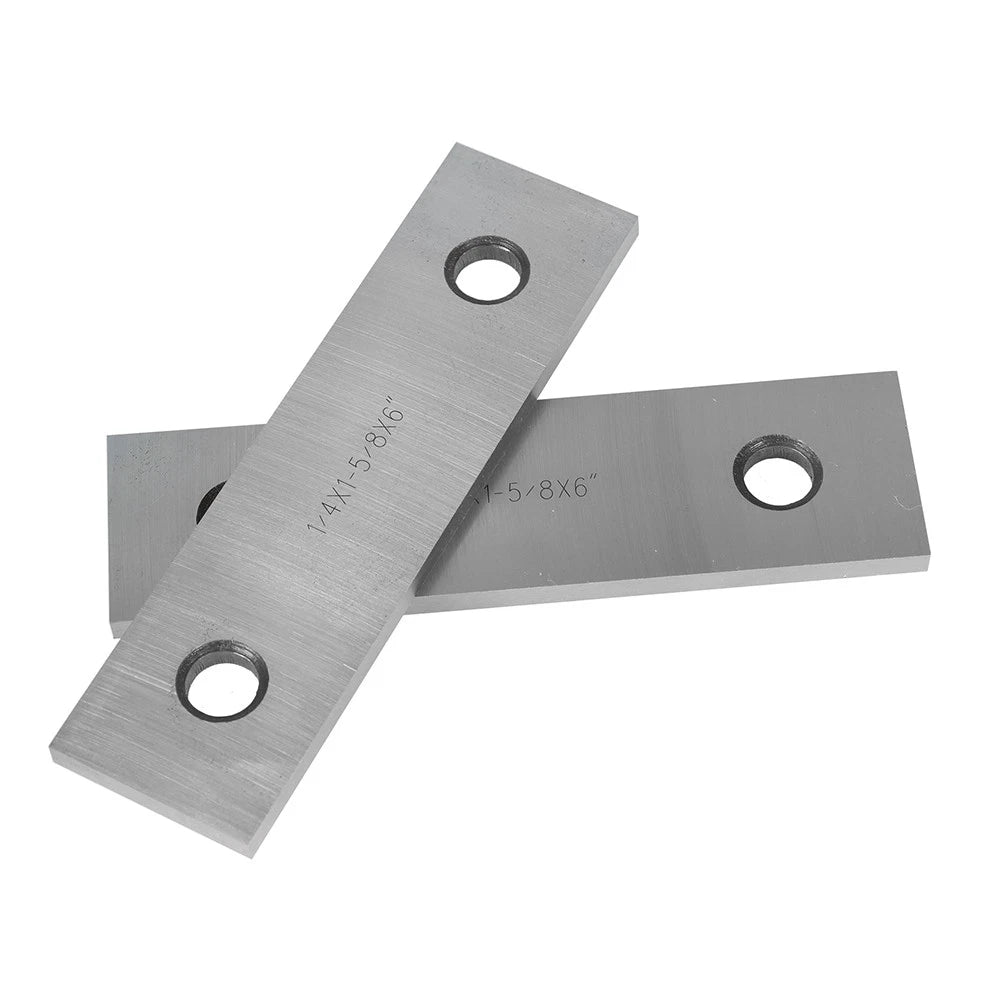 Set of 9 Steel Parallel Blocks 6'' Long for Precision Machining