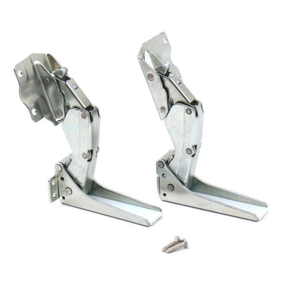 Set of 2 Integrated Door Hinges for Refrigerator Left & Right