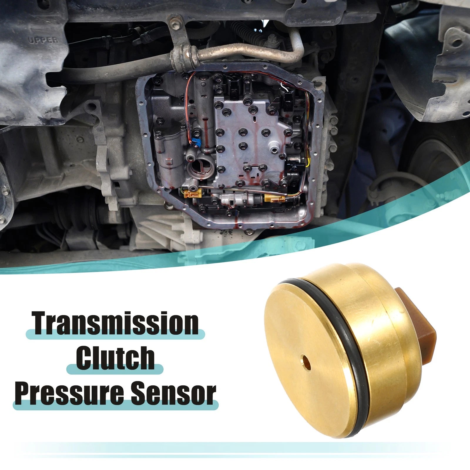 Clutch Pressure Sensor Replacement Fit for Audi A3 A4 Q5 DSG Gold Tone (2005–2018)