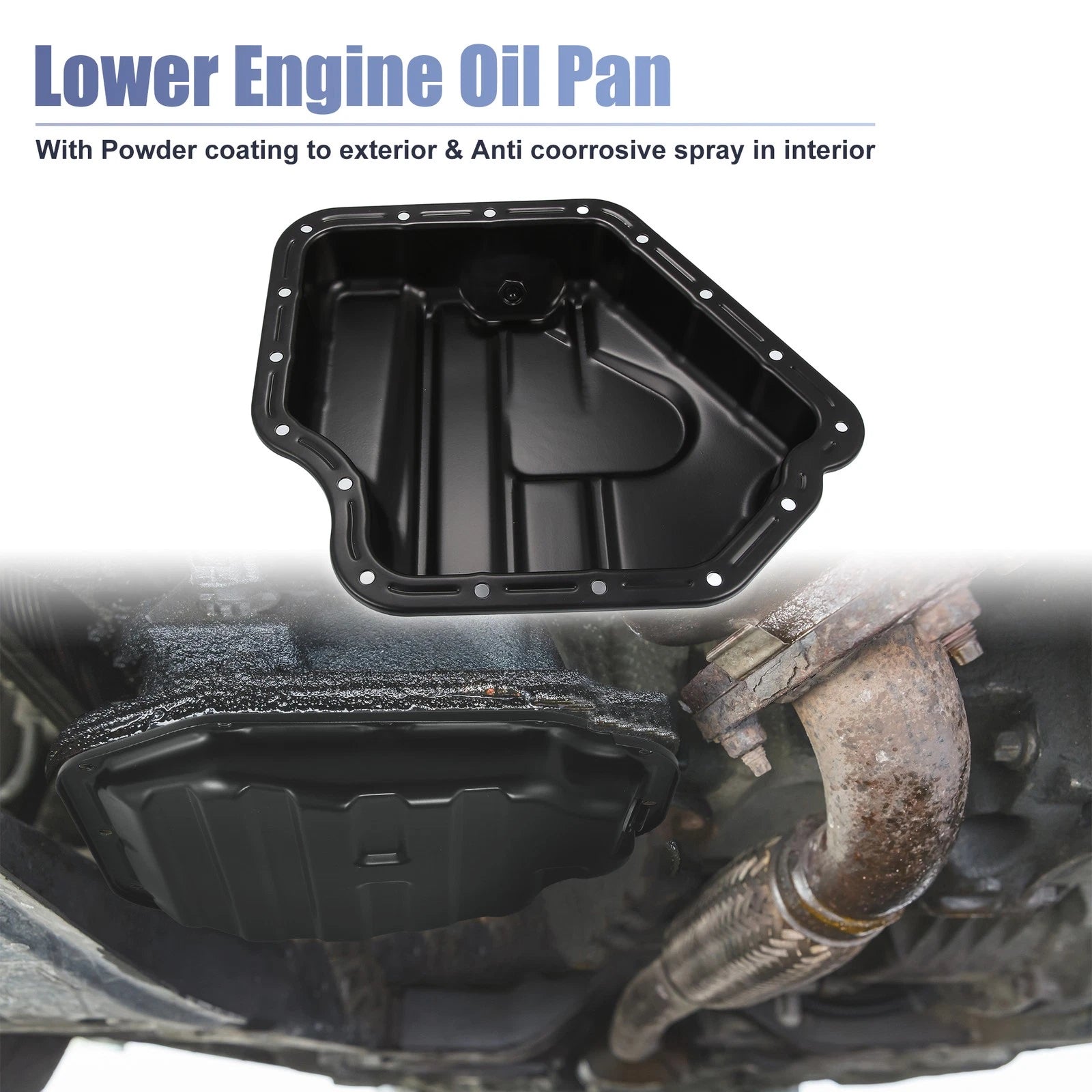 Engine Oil Pan Replacement for Chrysler 200 Dodge for Ram C/V (2011–2018)