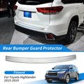 Rear Bumper Guard Protector for Toyota Highlander (2015–2019)