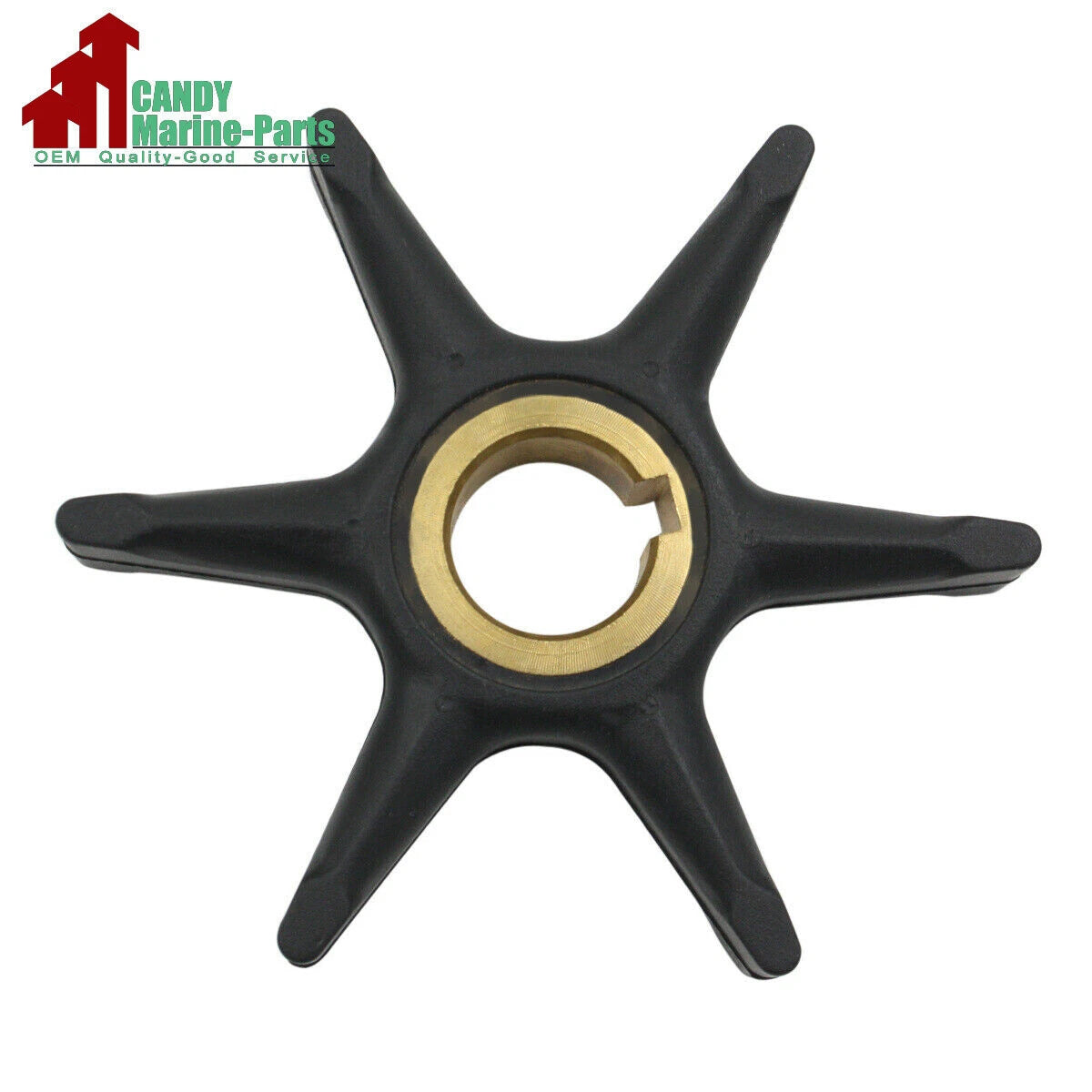 Water Pump Impeller for Johnson Evinrude OMC Outboard (377178, 775519)