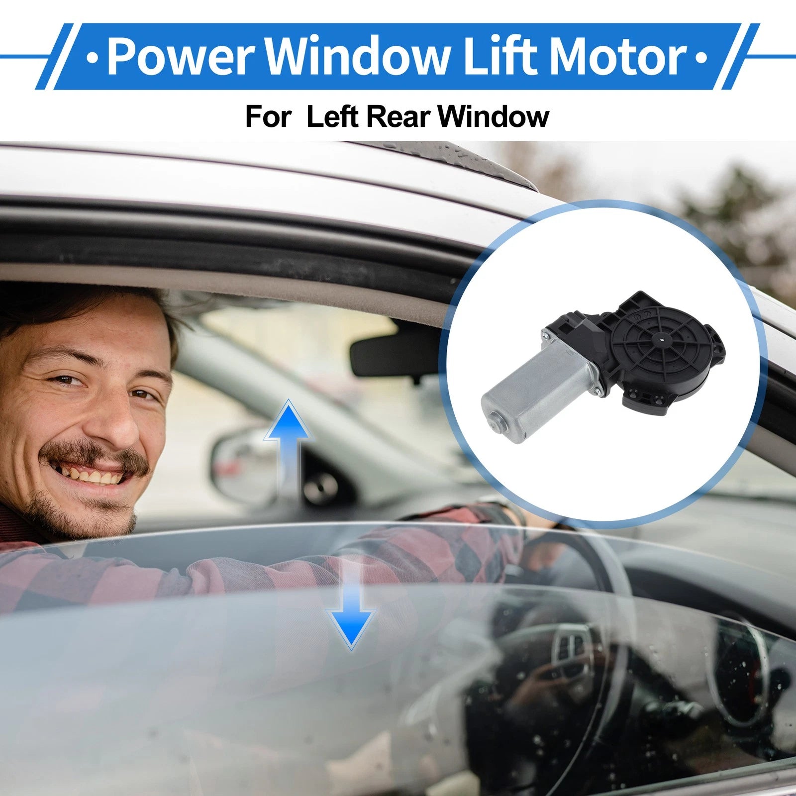 Power Window Regulator Lift Motor Replacement for Hyundai Sonata (2006–2010)