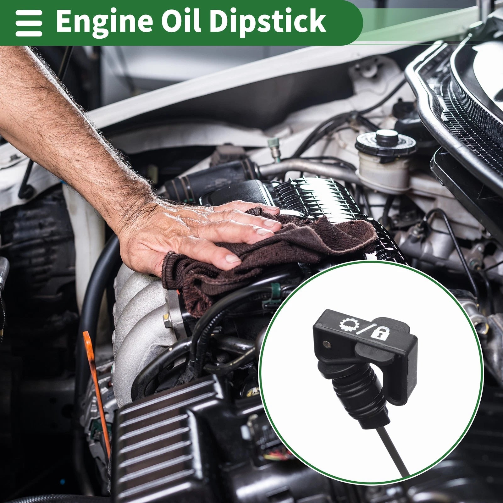 Oil Level Dipstick Replacement for Cadillac Escalade (2015–2017)