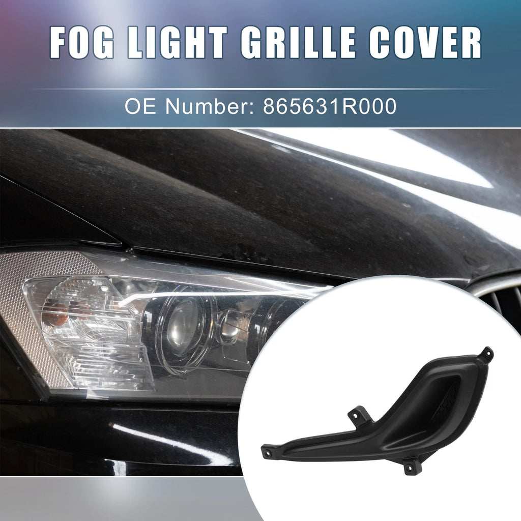 Front Left Fog Light Grille Cover Replacement for Hyundai Accent (2012–2017)