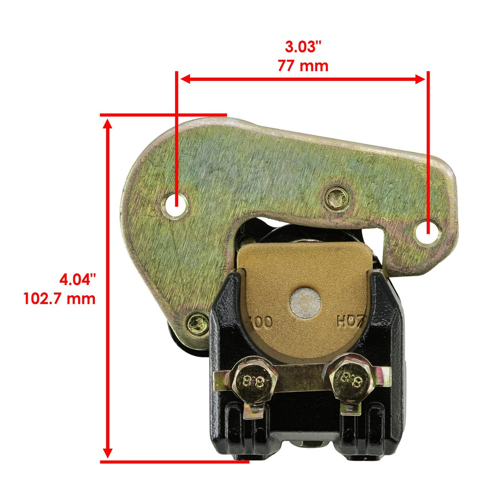 Rear Brake Disc Rotor Caliper Bracket for Honda TRX400EX 2005–2008
