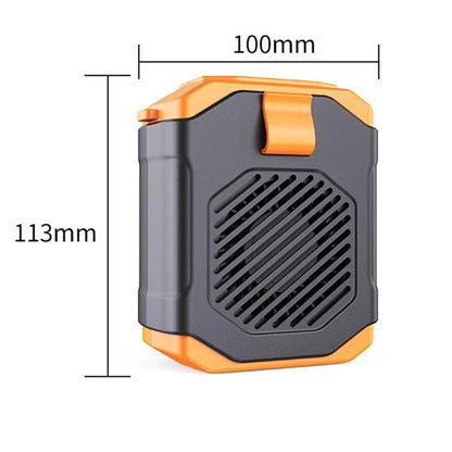 USB Rechargeable Portable Waist Fan with 5 Wind Speeds
