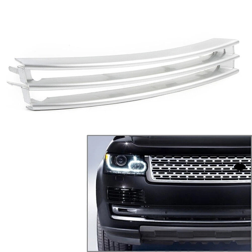 Front Bumper Grilles for Land Rover Range Rover L405 (2013–2017) Silver