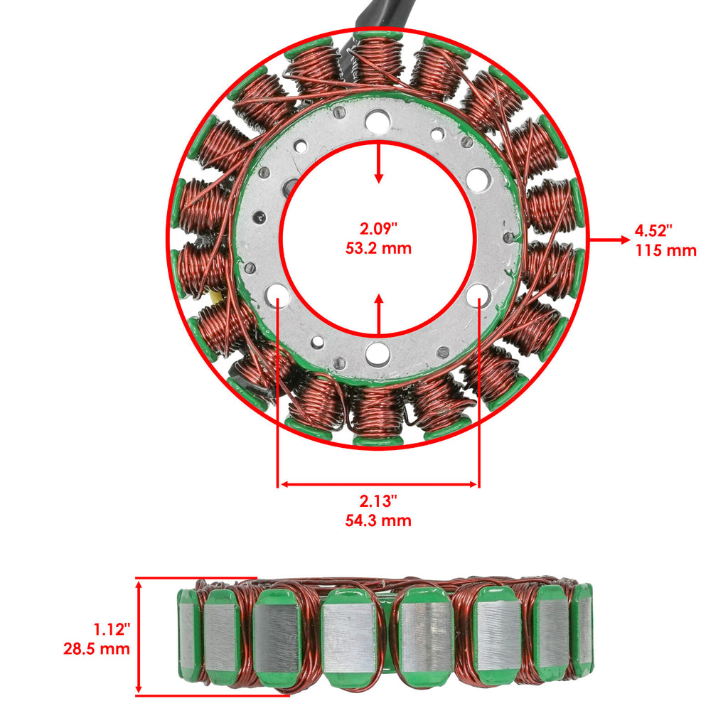 Stator Assembly Replacement for Honda Rincon 680 TRX680FA (2015–2023)