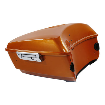 King Trunk for Harley Electra Glide (2014–2025) Amber Whiskey/Vivid Black