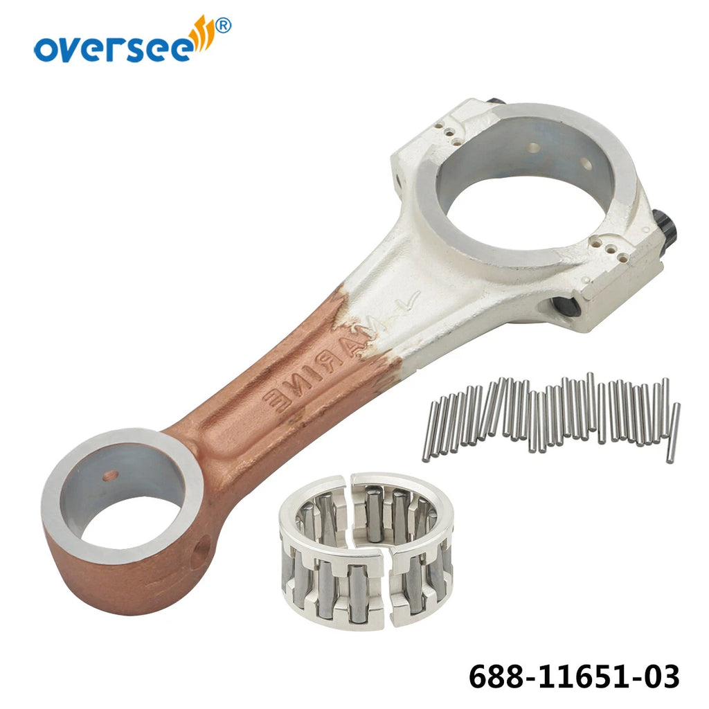 Connecting Rod Kit 688-11651-03 & 93310-730V8 for Yamaha 48-85HP (1984–1999)