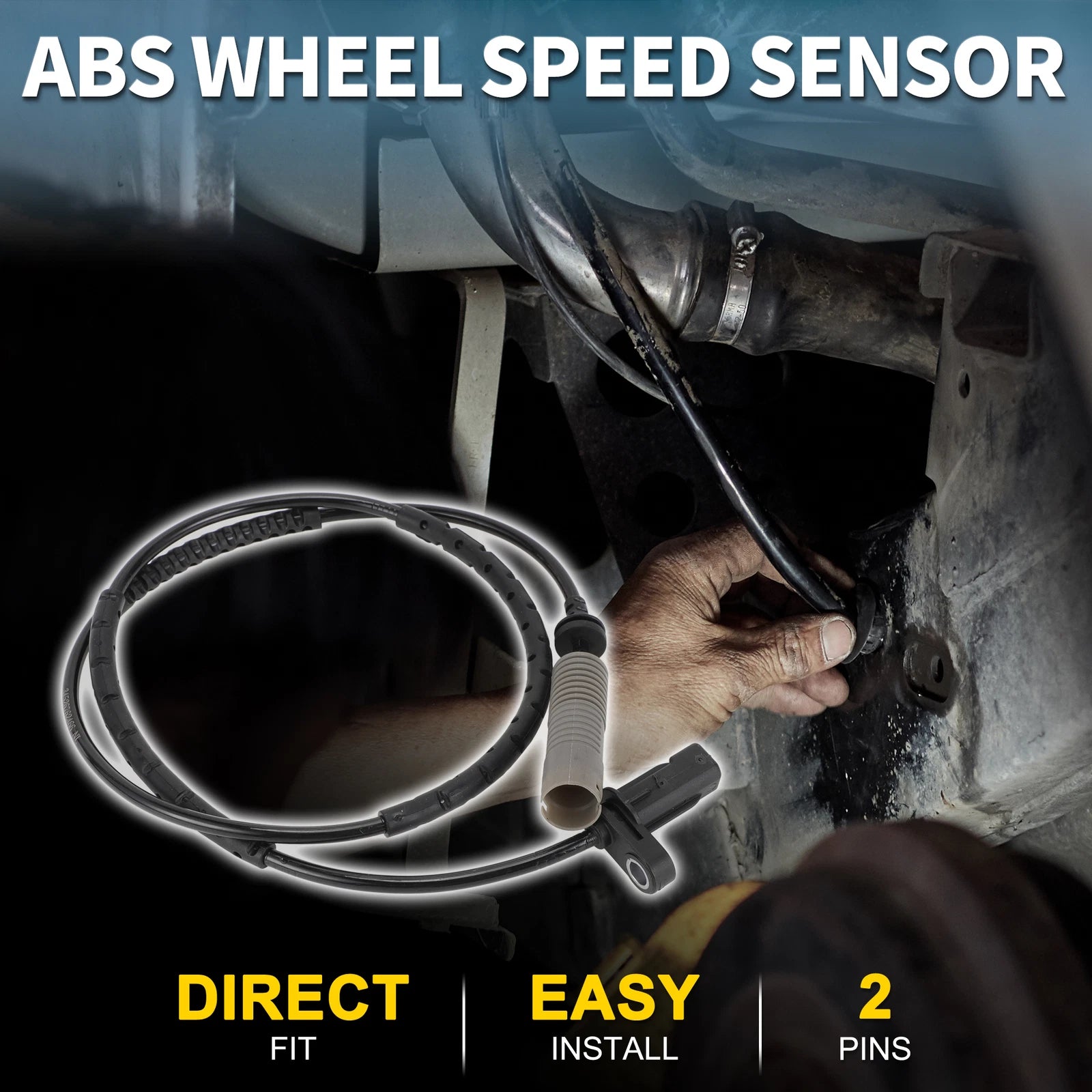 ABS Wheel Speed Sensor for BMW 1 Series E81 (2004–2013) No. 34526762466