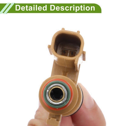Fuel Injector for Lexus GX460 (2010–2012) 1 Pcs Brown Silver Tone