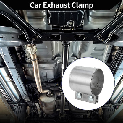 Exhaust Pipe Clamp for Car Stainless Steel 3.35" (87mm)