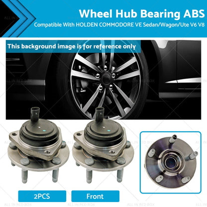 2X Front Wheel Hub Bearing ABS for Holden Commodore VE (2006–2013)