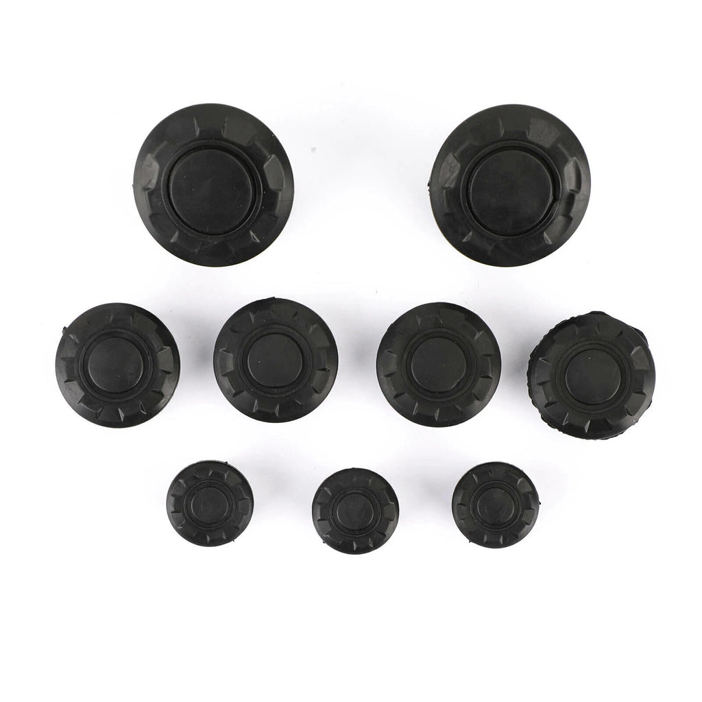 Set of 2 Frame Plugs for BMW R1200GS R 1200 GS LC Adventure (2014–2019)