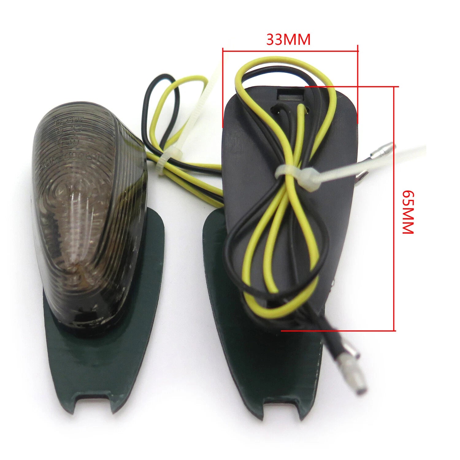 LED Turn Signals for Universal Motorcycle (Flush Mount)