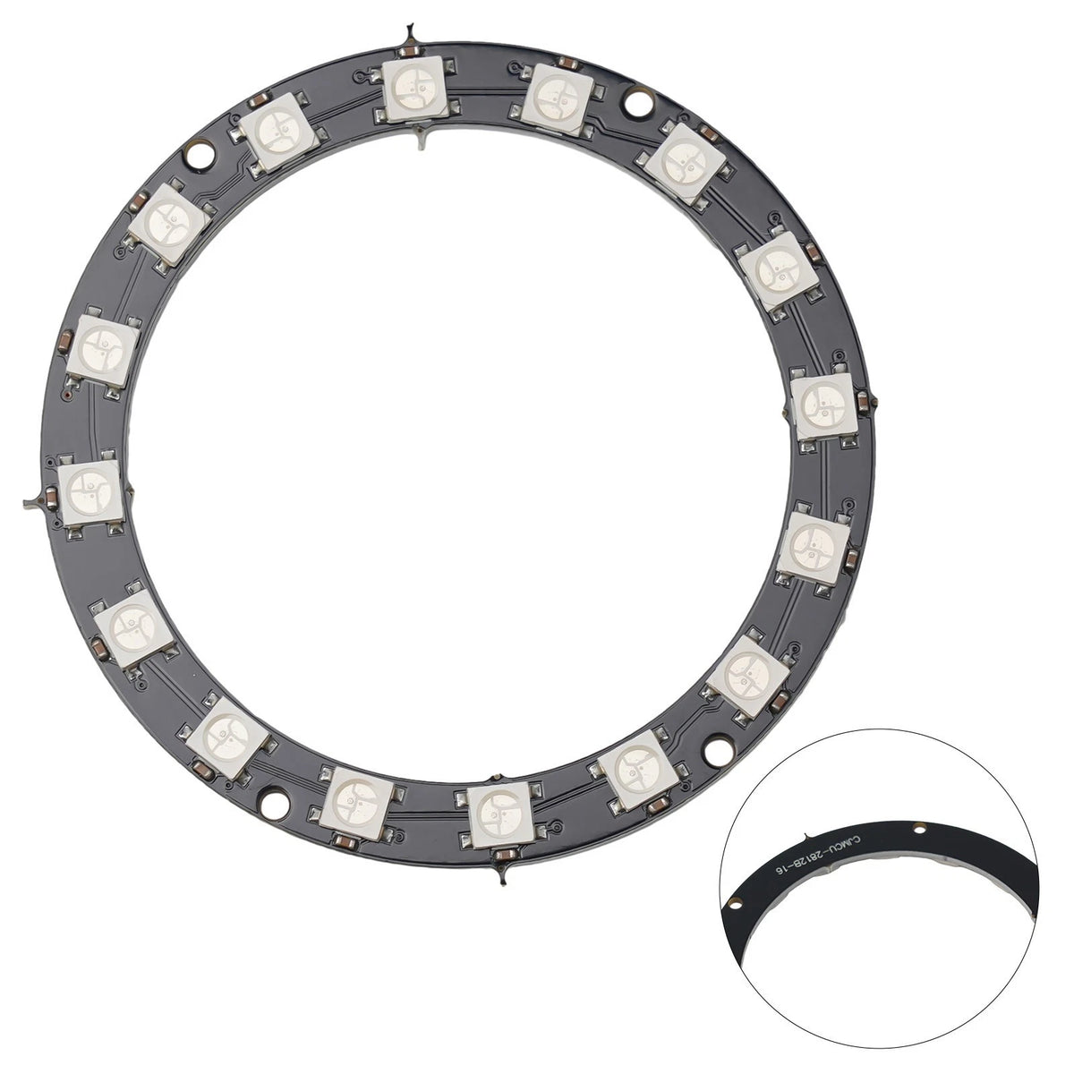 Dynamic 5V RGB LED Rings for Microcontroller Use
