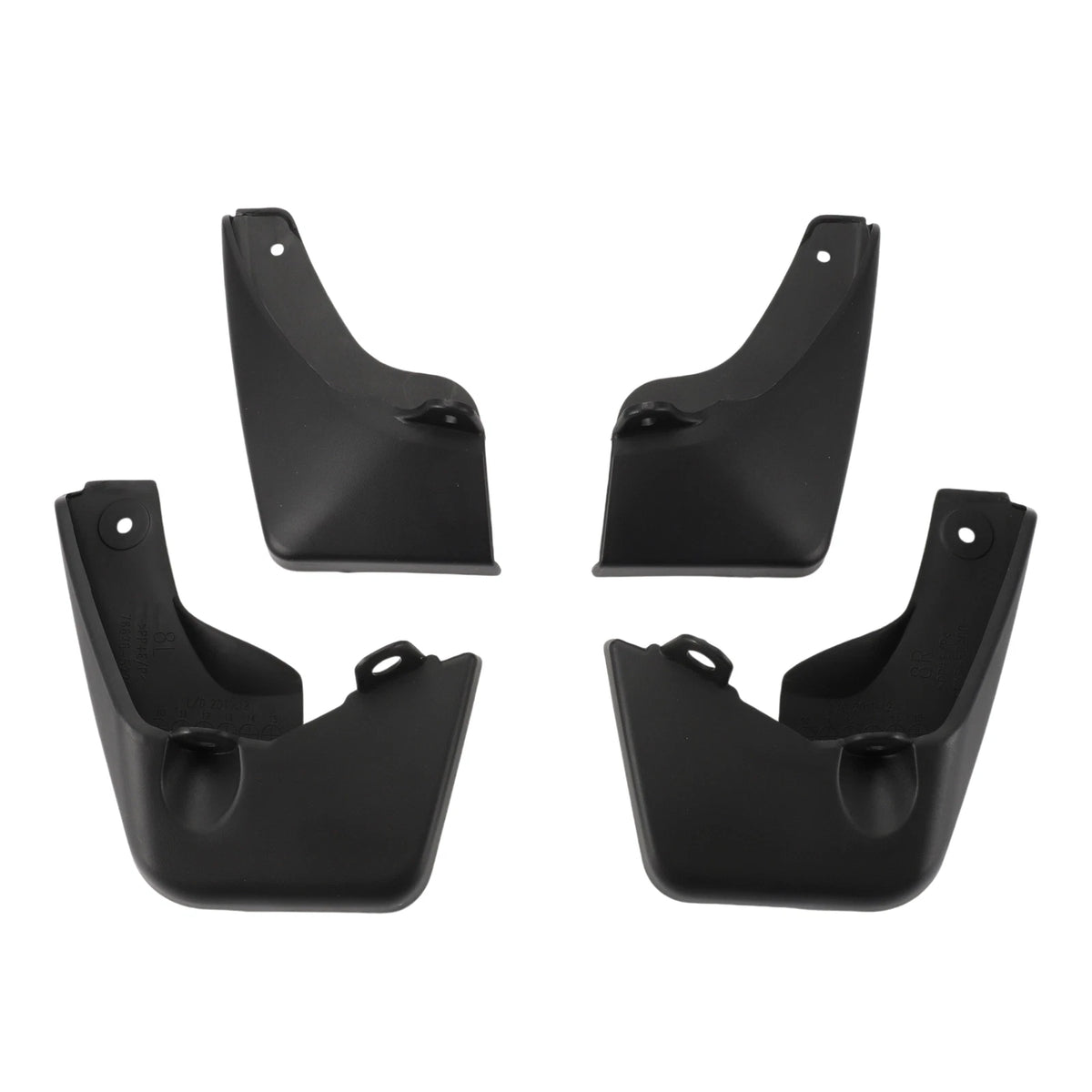 Set of 4 Mud Flaps Splash Guards for Toyota Vitz (2011–2023)