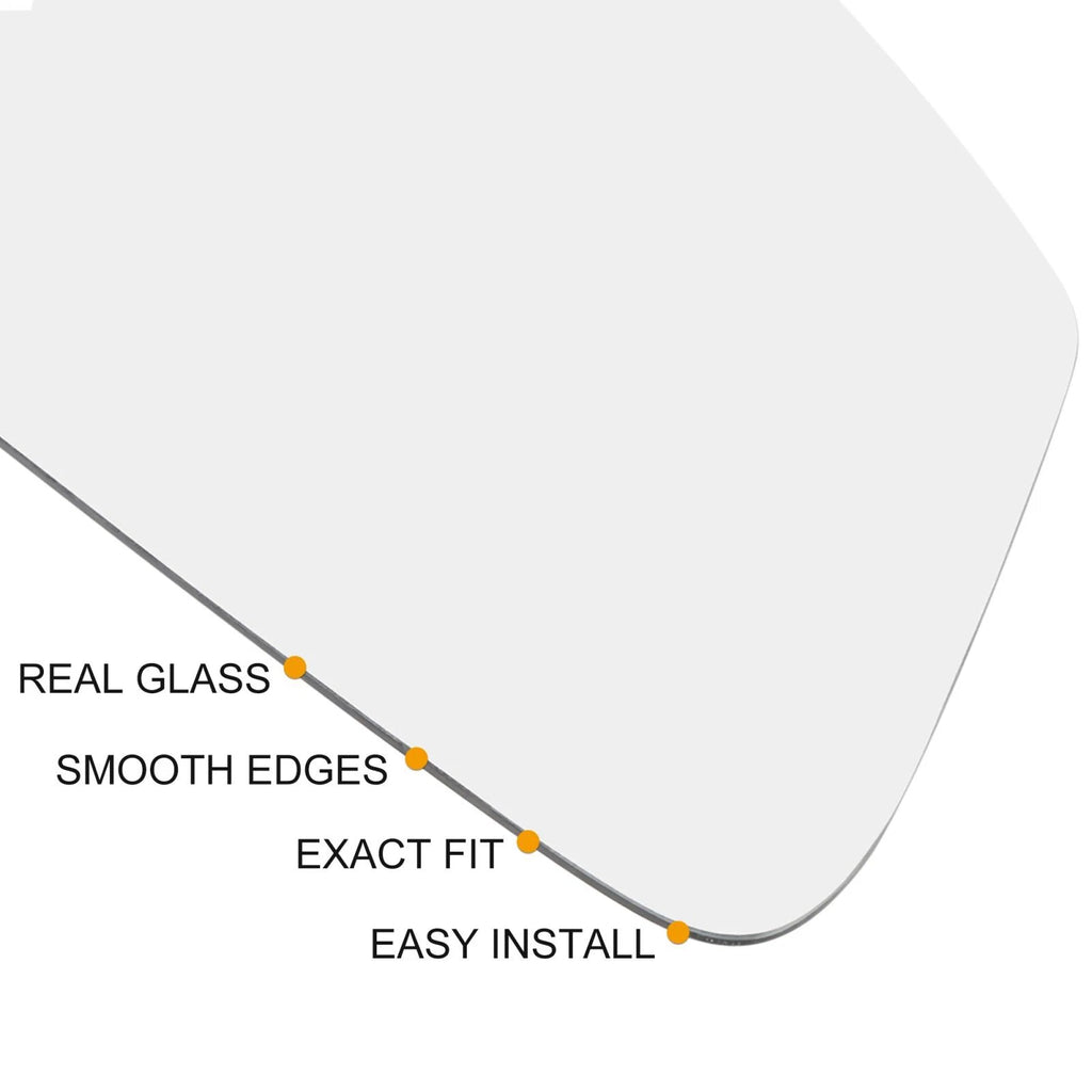 Heated Mirror Glass w/ Backing Left Side LH for Nissan Cube Juke (2009–2014)
