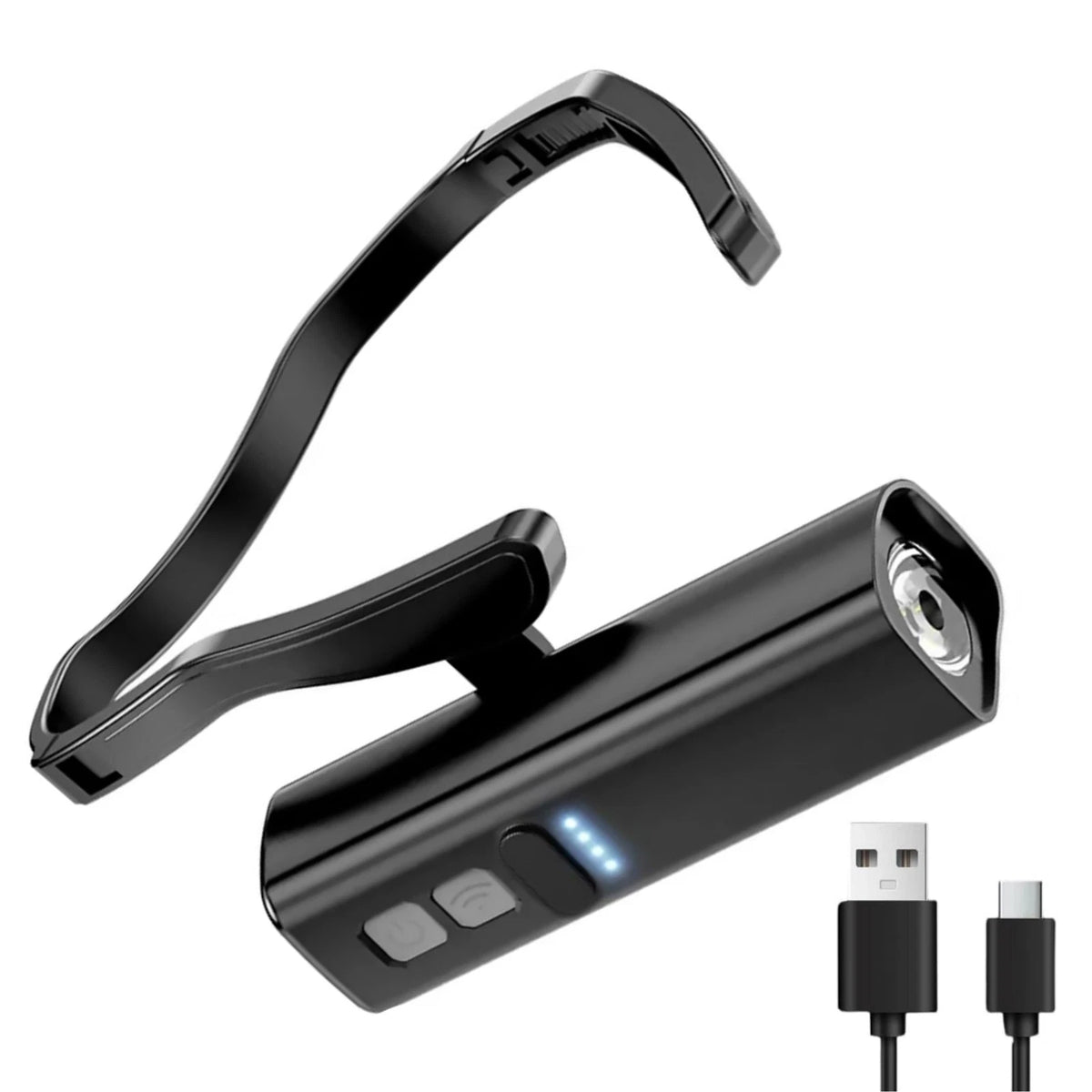 LED Motion Sensor Ear-Mounted Light 1000mAh for Running Camping Fishing