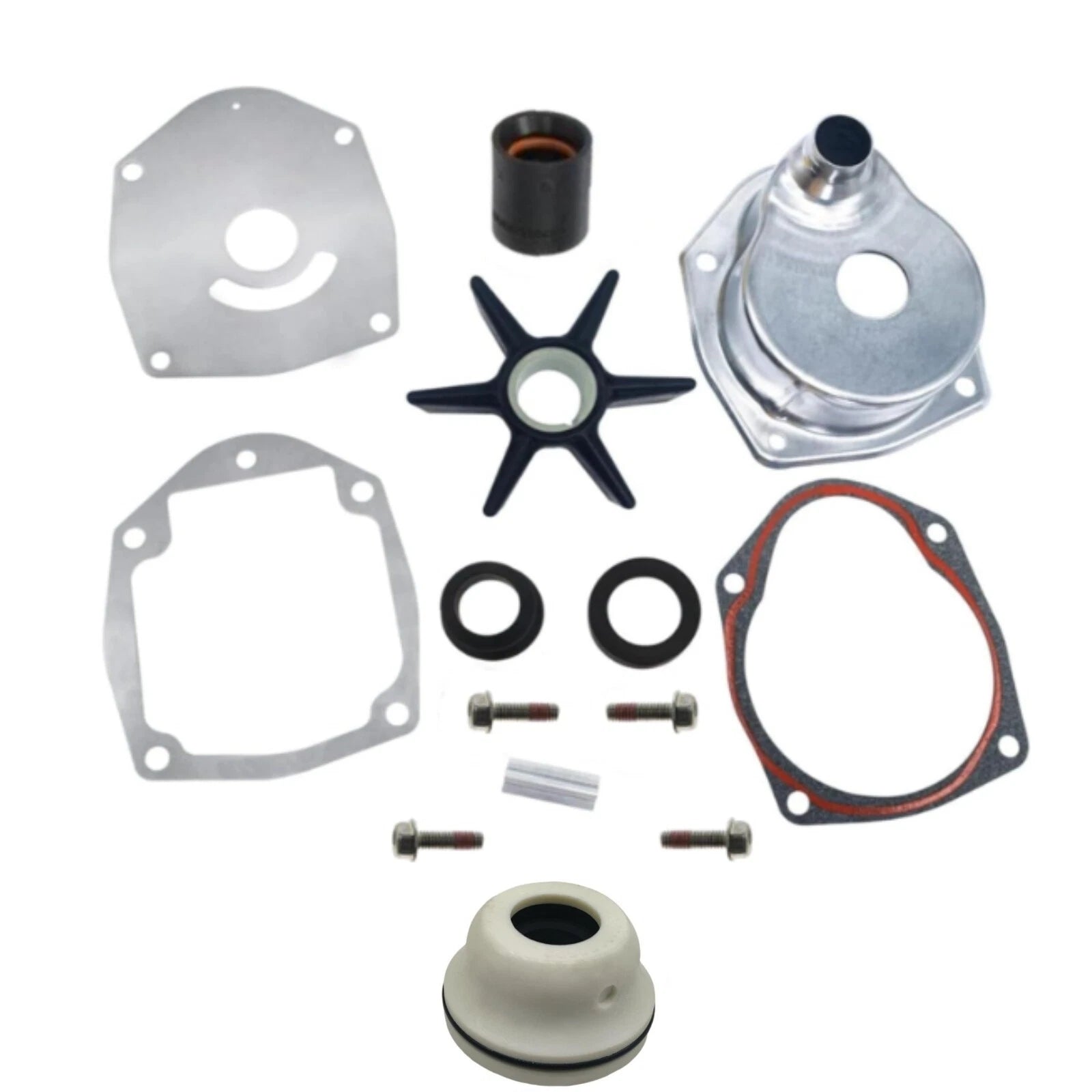 Water Pump Impeller Repair Kit 8M0094529 for Mercury Quicksilver (65-115 HP)