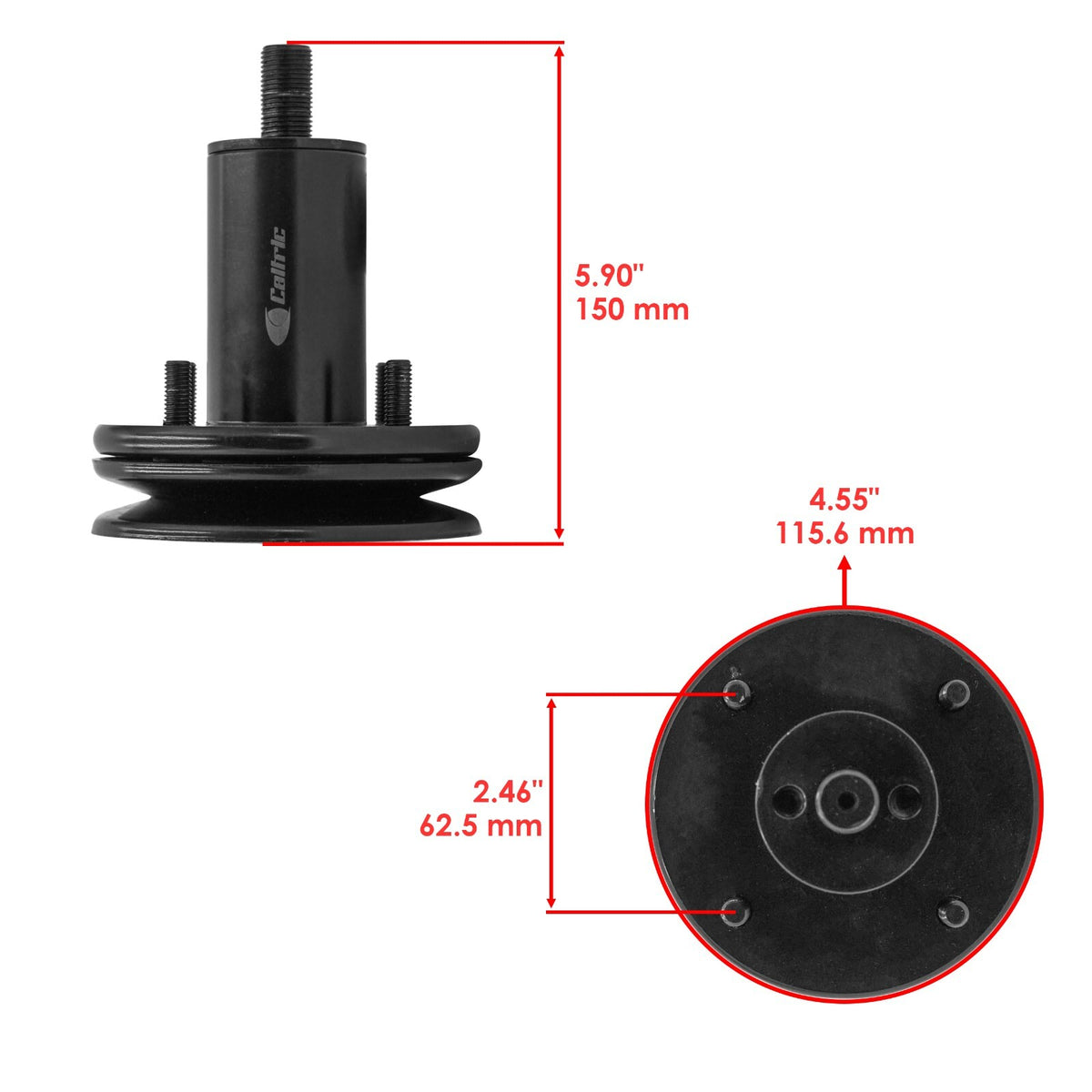 Deck Spindle Replacement for Gravely Ariens ZTX42 Ikon-X 42in (2019–2023)