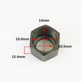 6mm Electric Collet Chuck Nut for Power Tool Grinding Machine