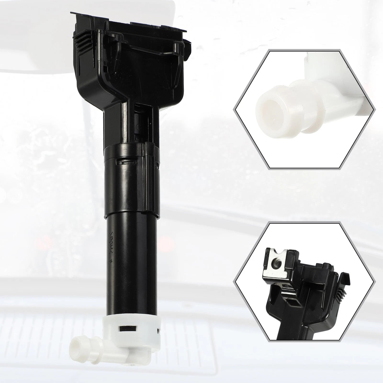 Headlight Washer Nozzle Front Left Replacement for Toyota Hilux (2004–2015)