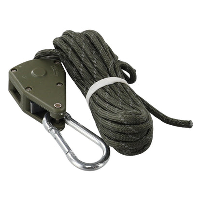 Pulley Adjusting Rope Buckle for Tent Rope Hanger