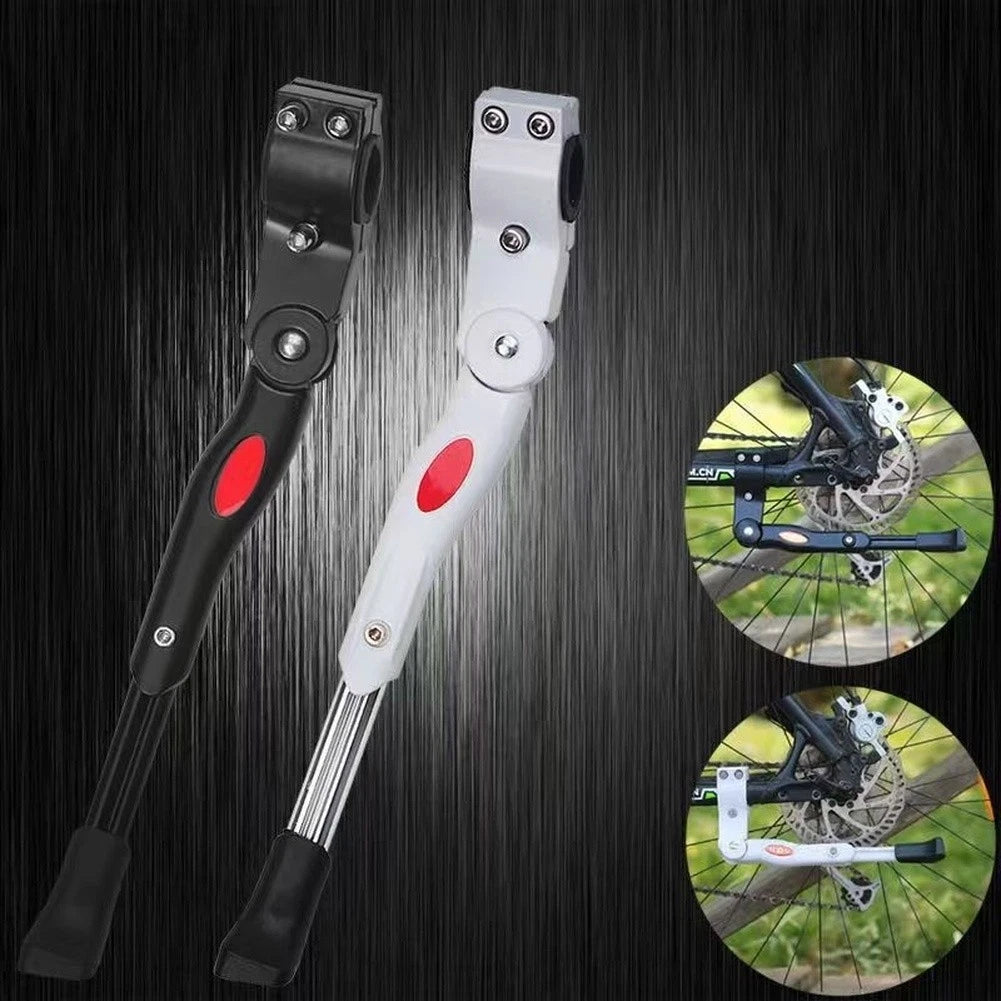 MTB Kickstand for Mountain Bikes (Aluminum Alloy, Silicone Pads, Reflective)