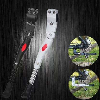 MTB Kickstand for Mountain Bikes (Aluminum Alloy, Silicone Pads, Reflective)