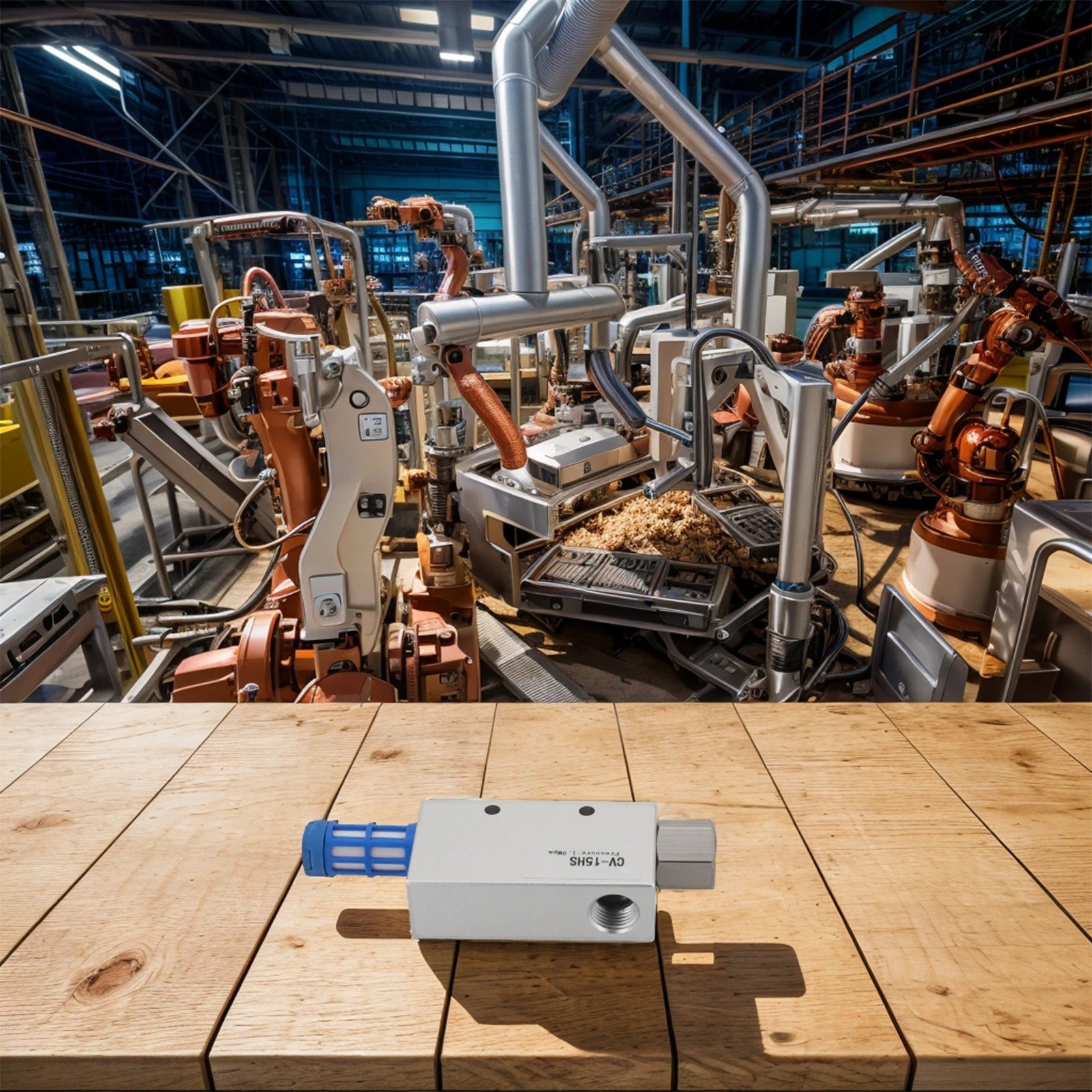 Vacuum Ejector Air Connector for