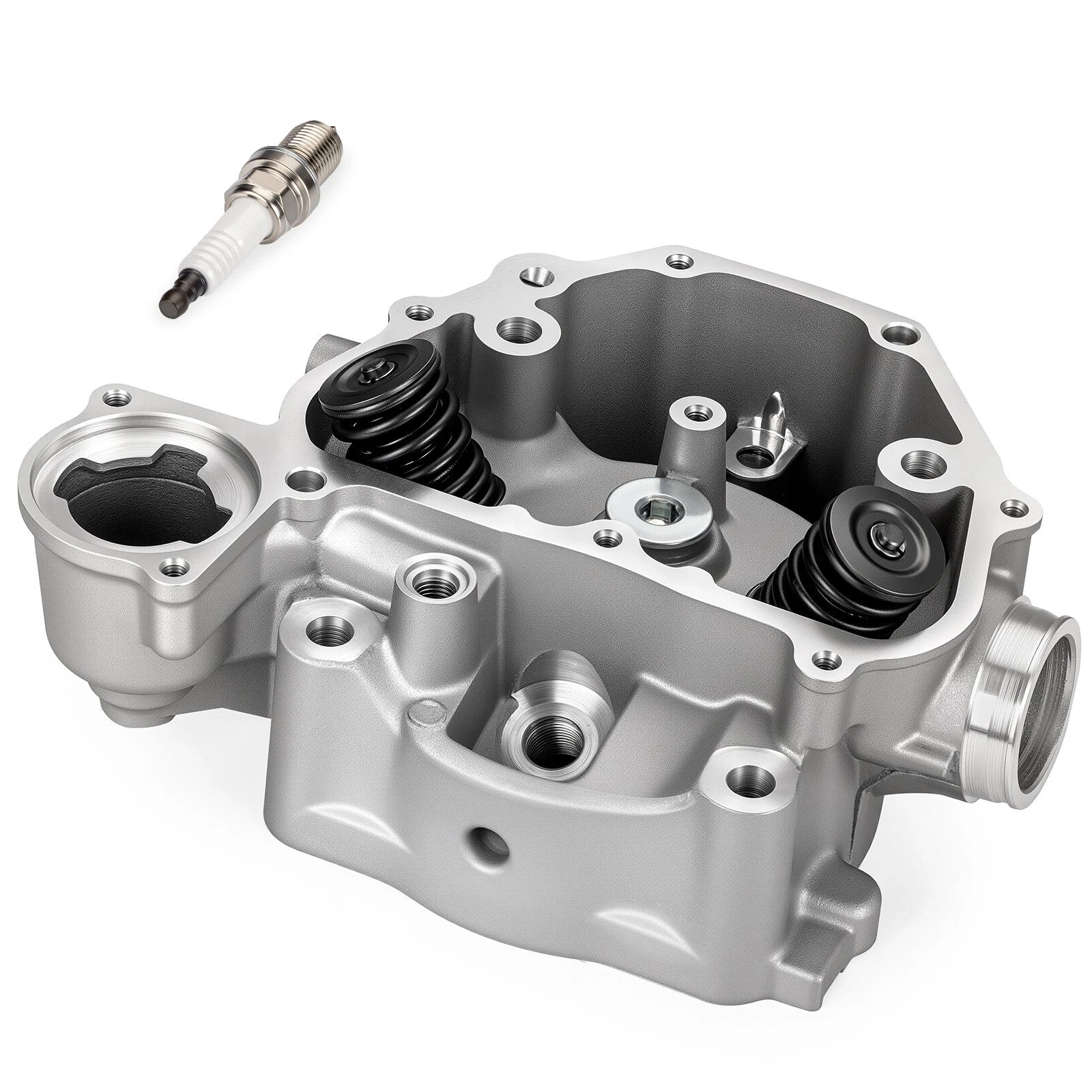Cylinder Head Valves Kit with Spark Plug for Honda Foreman 500 TRX500 (2012–2019)