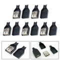 USB Female Socket Connector for Mobile Devices (USB 2.0, 5V)