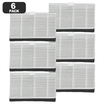 6 Pack Washable Filters for Honor Choice Robot Cleaner M1